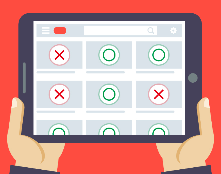 YouTubeは特別対応!動画ごとカテゴリ判定